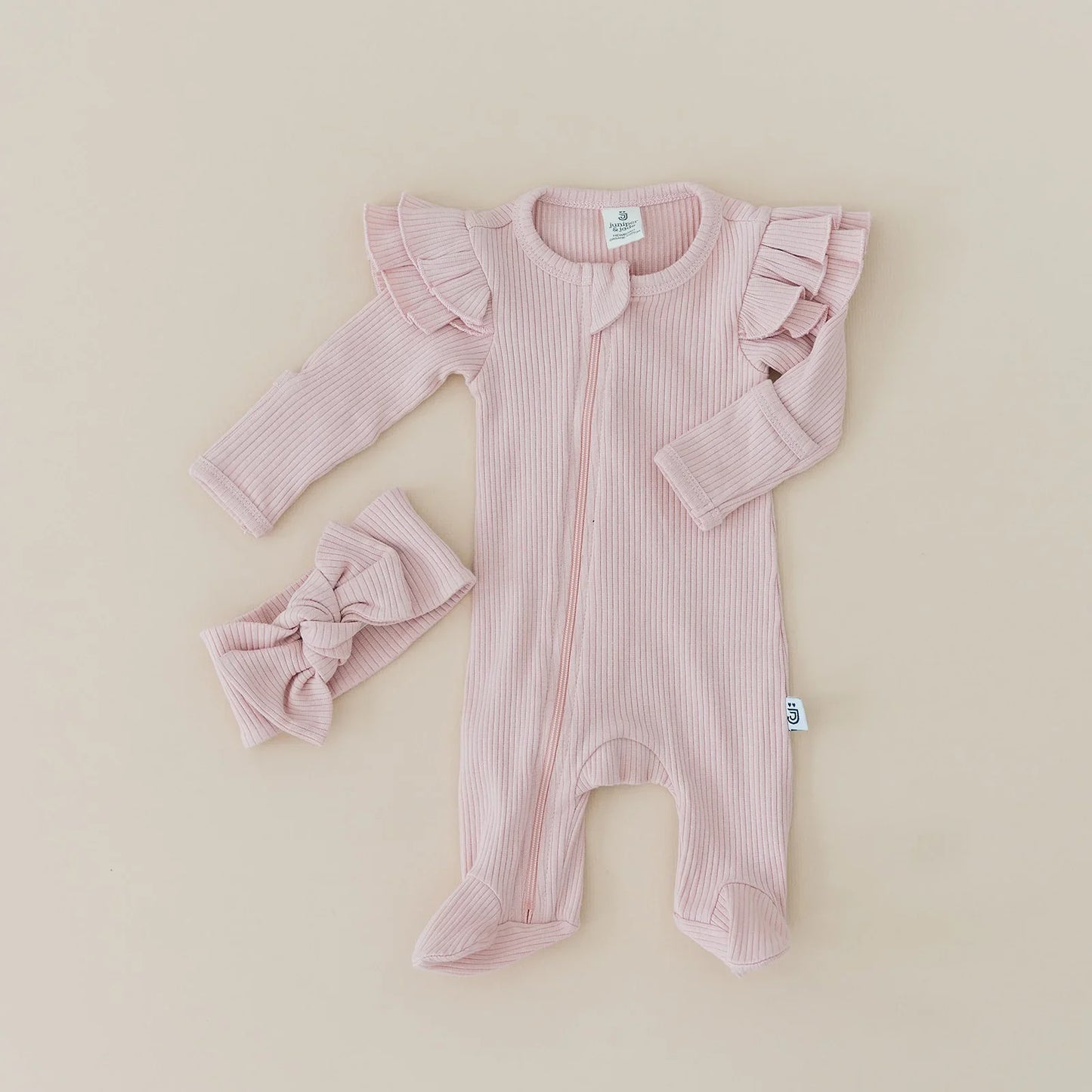 Organic Zip Footie Sets