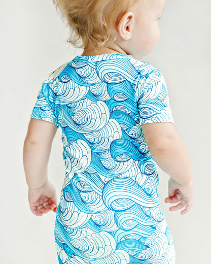 Bamboo Shorty Romper | Delmar