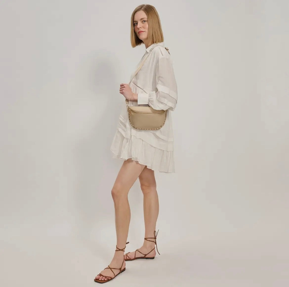 Gizelle Belt Bag - Natural