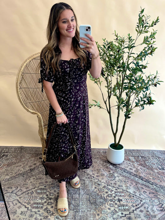 Jamie Wildflower Dress - Violet