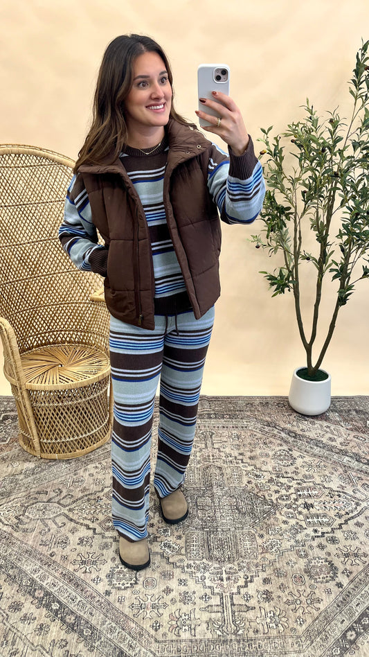 Briar Striped Sweats
