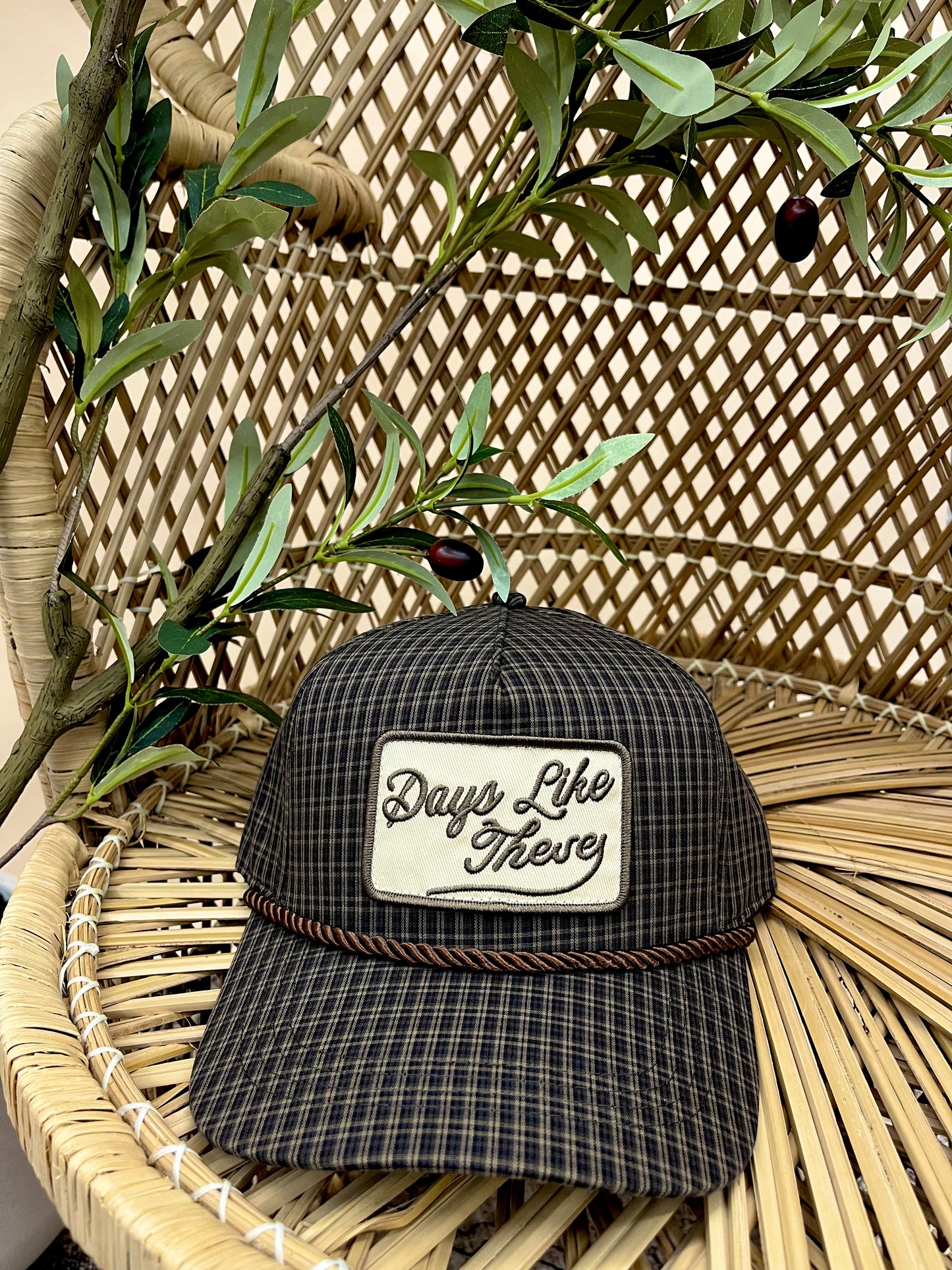 Days Like These Cap - Plaid