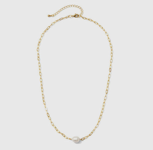Pearl Accented Necklace