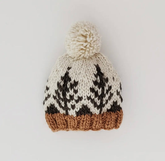 Forest Beanie Hat - Cream