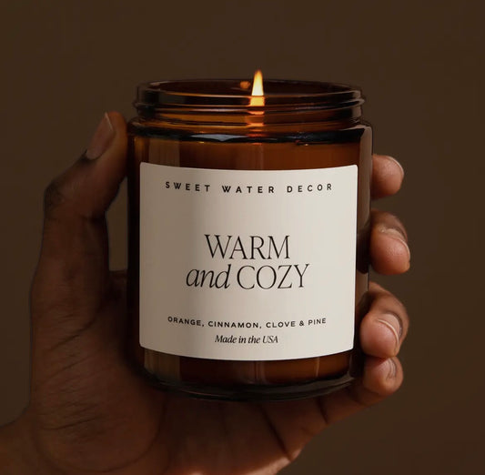 Warm & Cozy Soy Candle - 9 oz