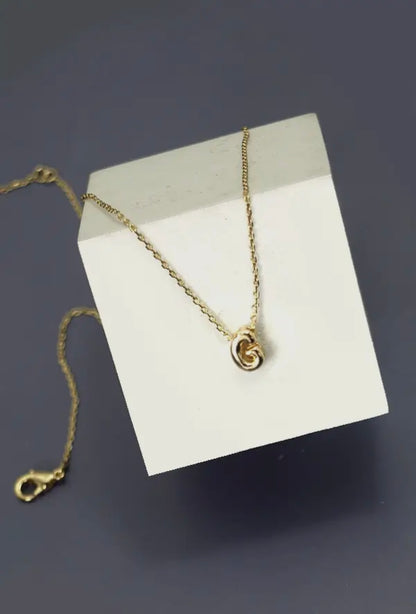Initial Bubble Letter Necklaces