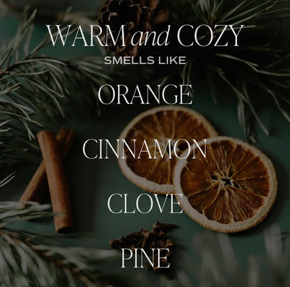 Warm & Cozy Soy Candle - 9 oz