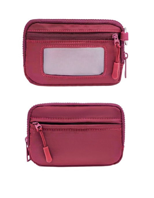 Keychain Wallet - Cabernet