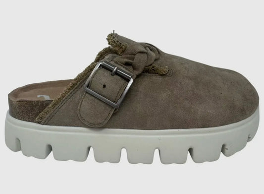 Cali Platform Mule - Taupe