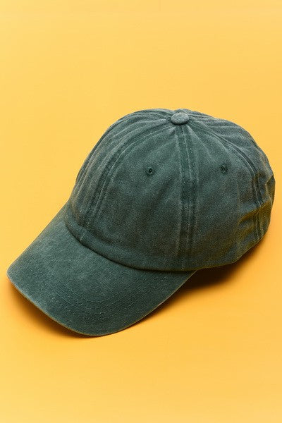 Classic Plain Washed Baseball Cap