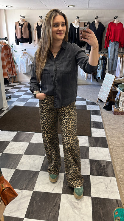 Lettie Leopard Pants