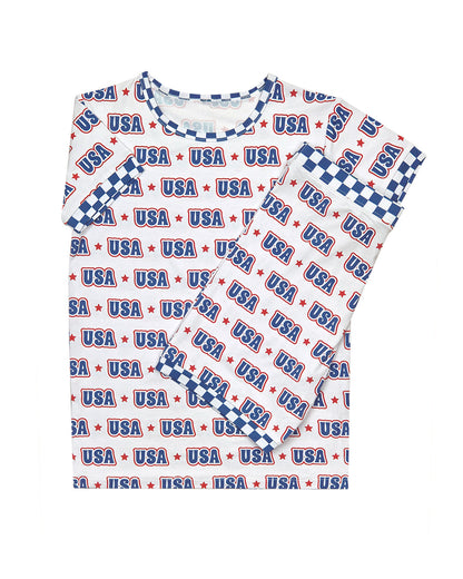 Bamboo Shorts Set | USA