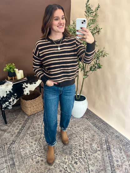 Olivia Sweater - Chocolate