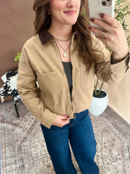 Kasey Barn Jacket - Mocha