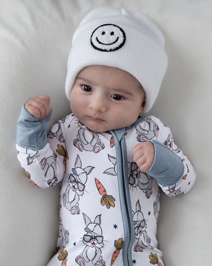 Bamboo Zip Romper | Rad Bunny