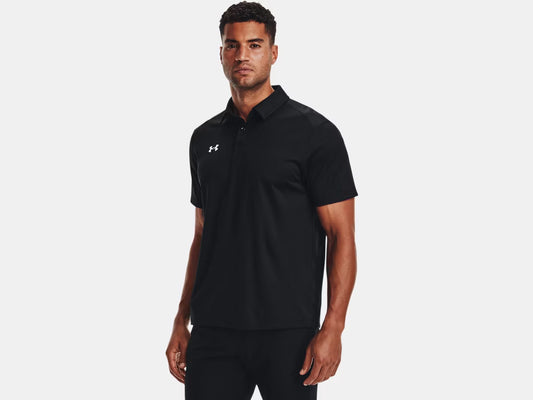UA Tech Men's Team Polo - Black/White