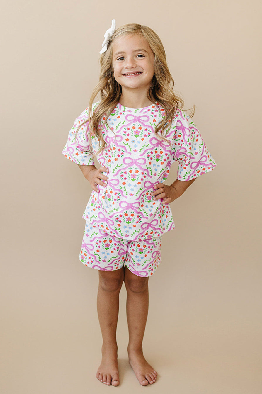 Shorts Set | Coquette Garden