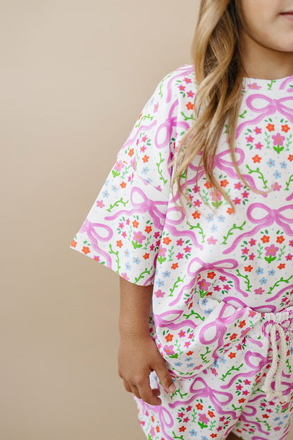 Shorts Set | Coquette Garden