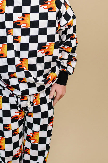 Jogger Set | Checker Blaze