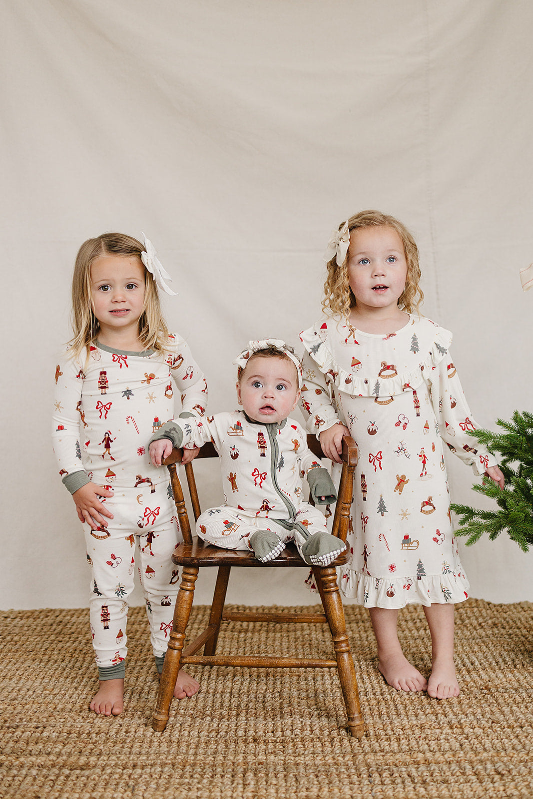Merry & Bright Ribbed Bamboo Cozy Set