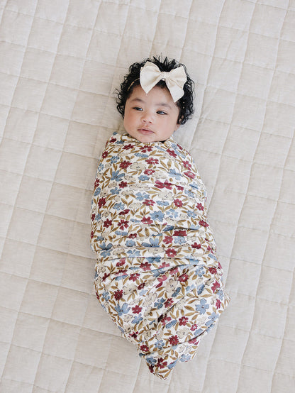 Desert Floral Luxe Fleece Swaddle