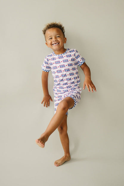 Bamboo Shorts Set | USA