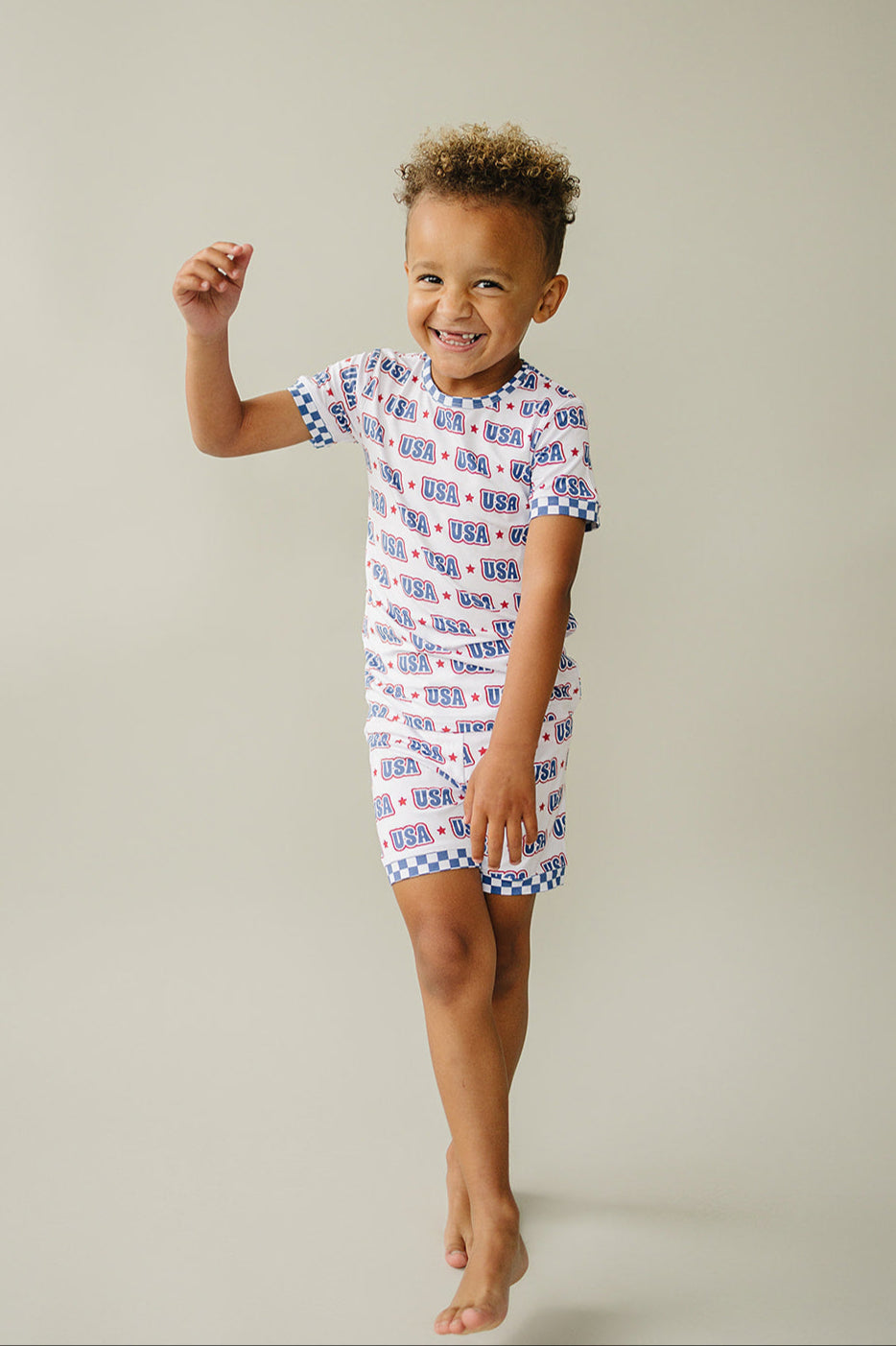 Bamboo Shorts Set | USA