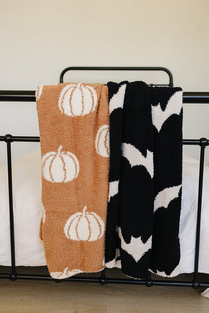 Pumpkin Plush Blanket