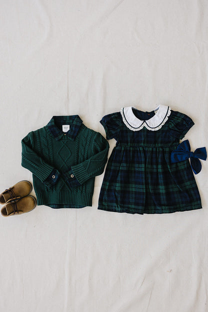 Alpine Plaid Dress