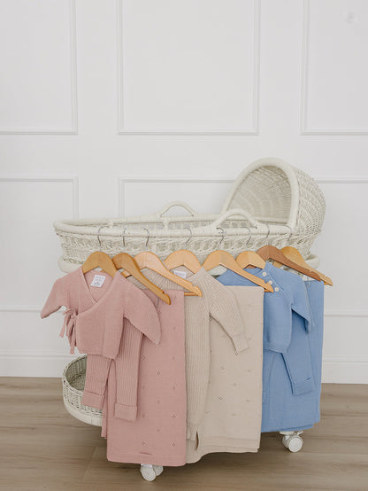 French Blue Knit Set