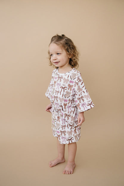 Shorts Set | Mocha Bows