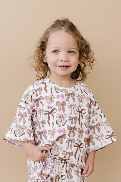 Shorts Set | Mocha Bows