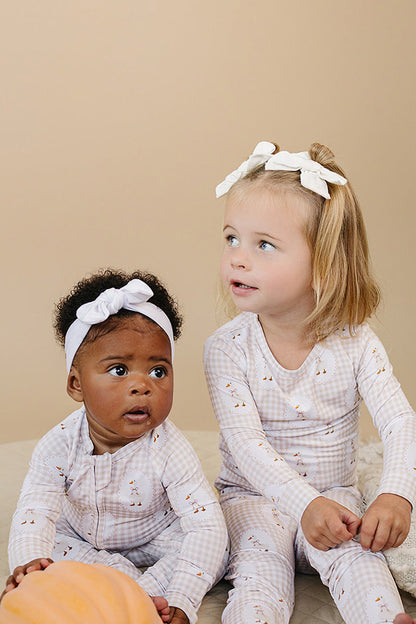 Bamboo Two Piece Set | Gingham & Goose