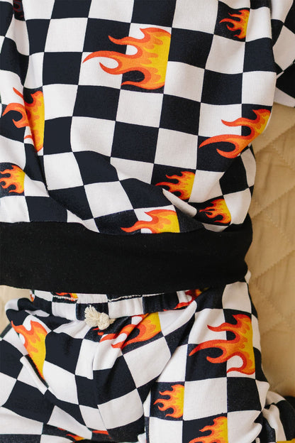 Jogger Set | Checker Blaze