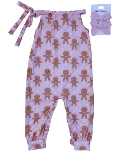 Addison Adjustable Strap Jumpsuit - Sweetie Spice