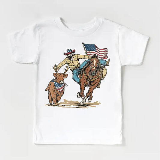 Patriotic Cowboy Tee