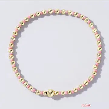 Colorful Beaded Bracelet