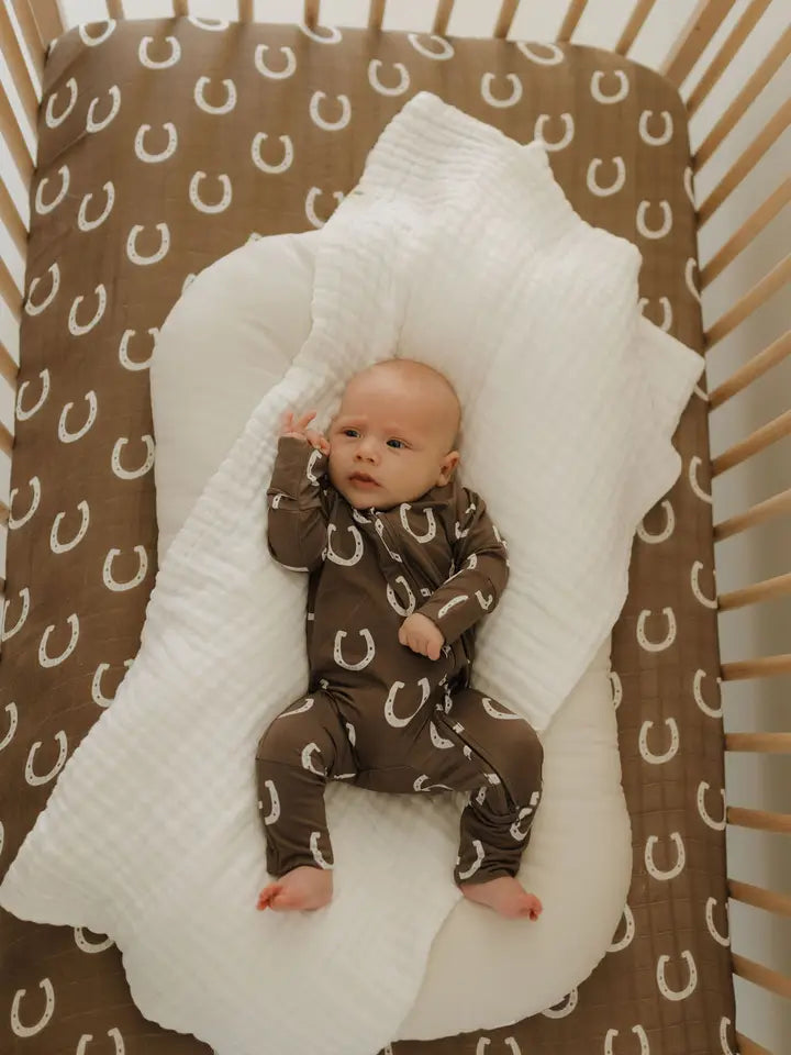 Giddy Up Bamboo Zip Pajamas