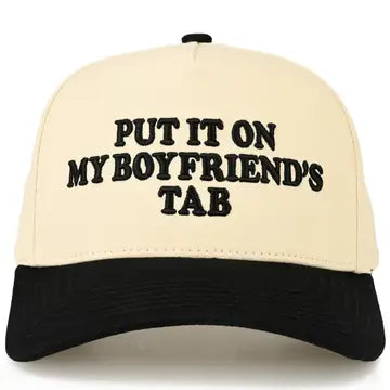 Put It On My Boyfriend’s Tab Hat - Black