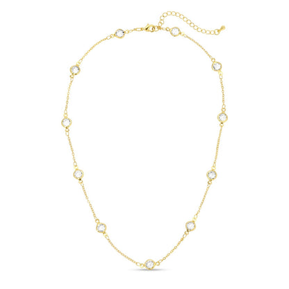 Crystal Accented Necklace