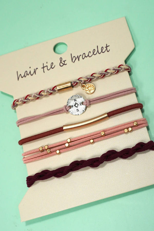 Bracelet Hair Ties - Compass Set