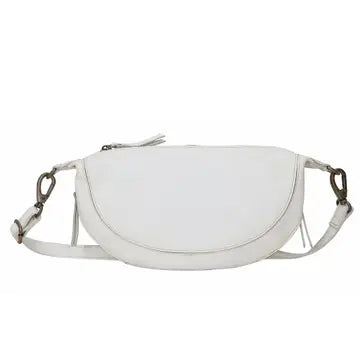 Crosby Handcrafted Leather Sling Bag - Oat
