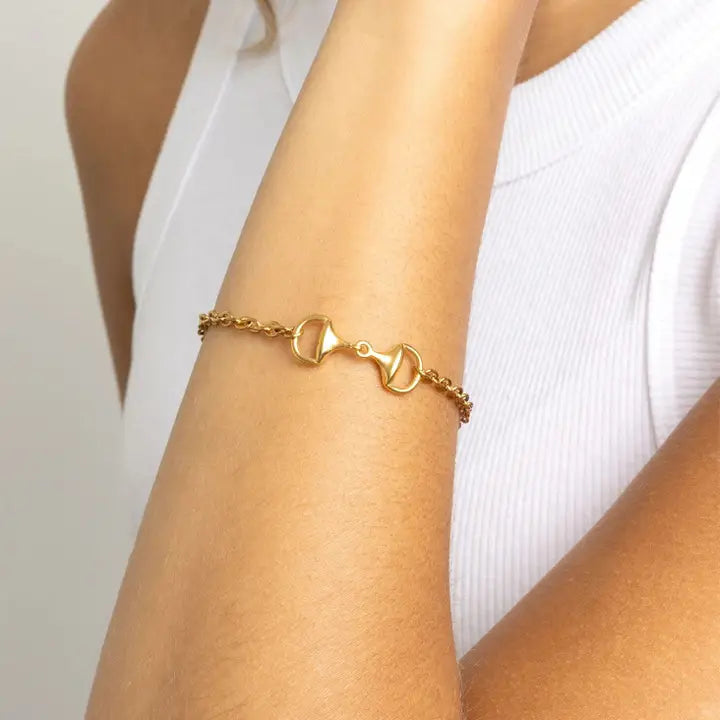 Horsebit Bracelet - Gold