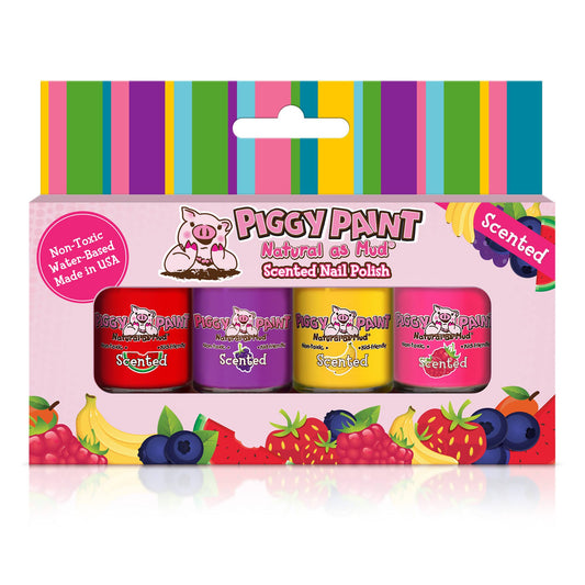 Scented Silly Unicorns Set Non-Toxic Kids Nail Polish
