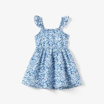 Floral Dress - Blue