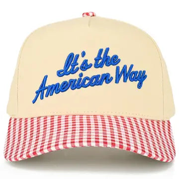 It's the American Way Hat - Red