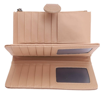 Crissy Woven Wallet: Light Taupe