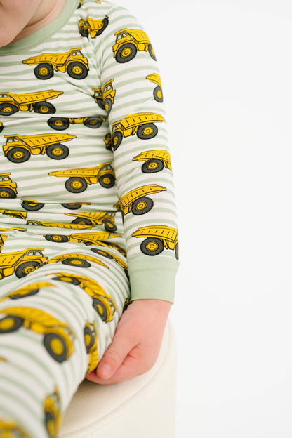 Dump Trucks Bamboo Set