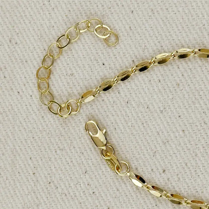 Fancy Chain Bracelet - 18k Gold Filled