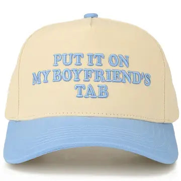 Put It On My Boyfriend’s Tab Hat - Sky Blue